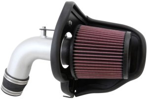 Chevrolet Sonic Performance Air Intake - K&N Engineering - Typhoon Cold Air - Silver - `12-`17